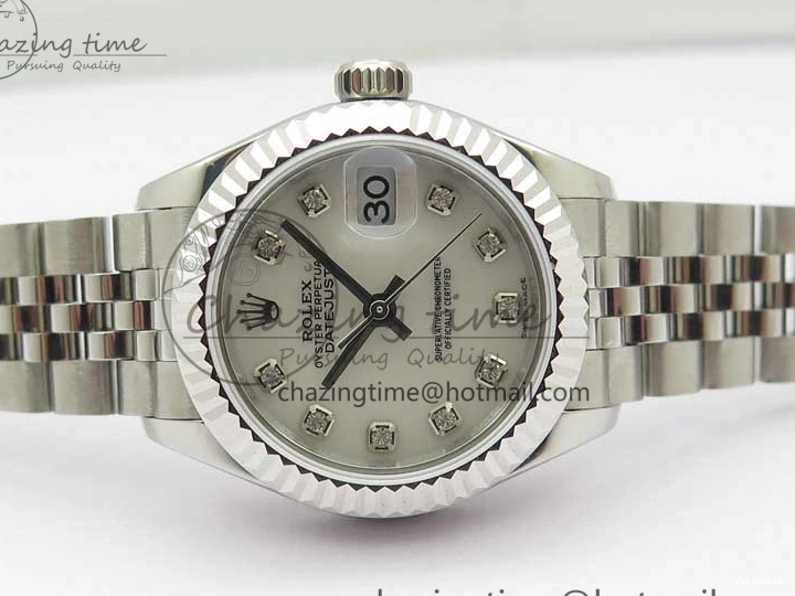 BP Jubilee Crystal SS on Edition White Best 28mm ETA2671 Bracelet Datejust SS 279174 Maker Dial 0421